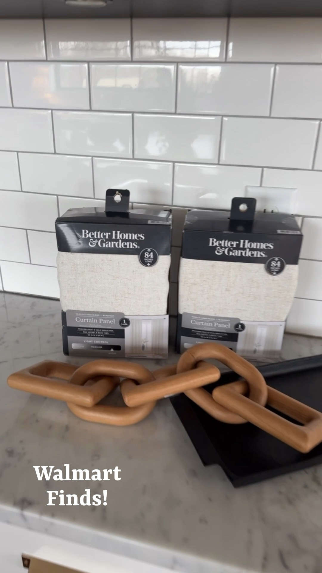 Walmart finds!! 
-linen blend curtains, this color is vanilla but they come in tons of colors and sizes! Love that texture 😍 and very affordable!
-wood decor 
-cast iron tray that is beautiful!! And under $13!

#LTKHome #LTKFindsUnder50 #LTKSaleAlert