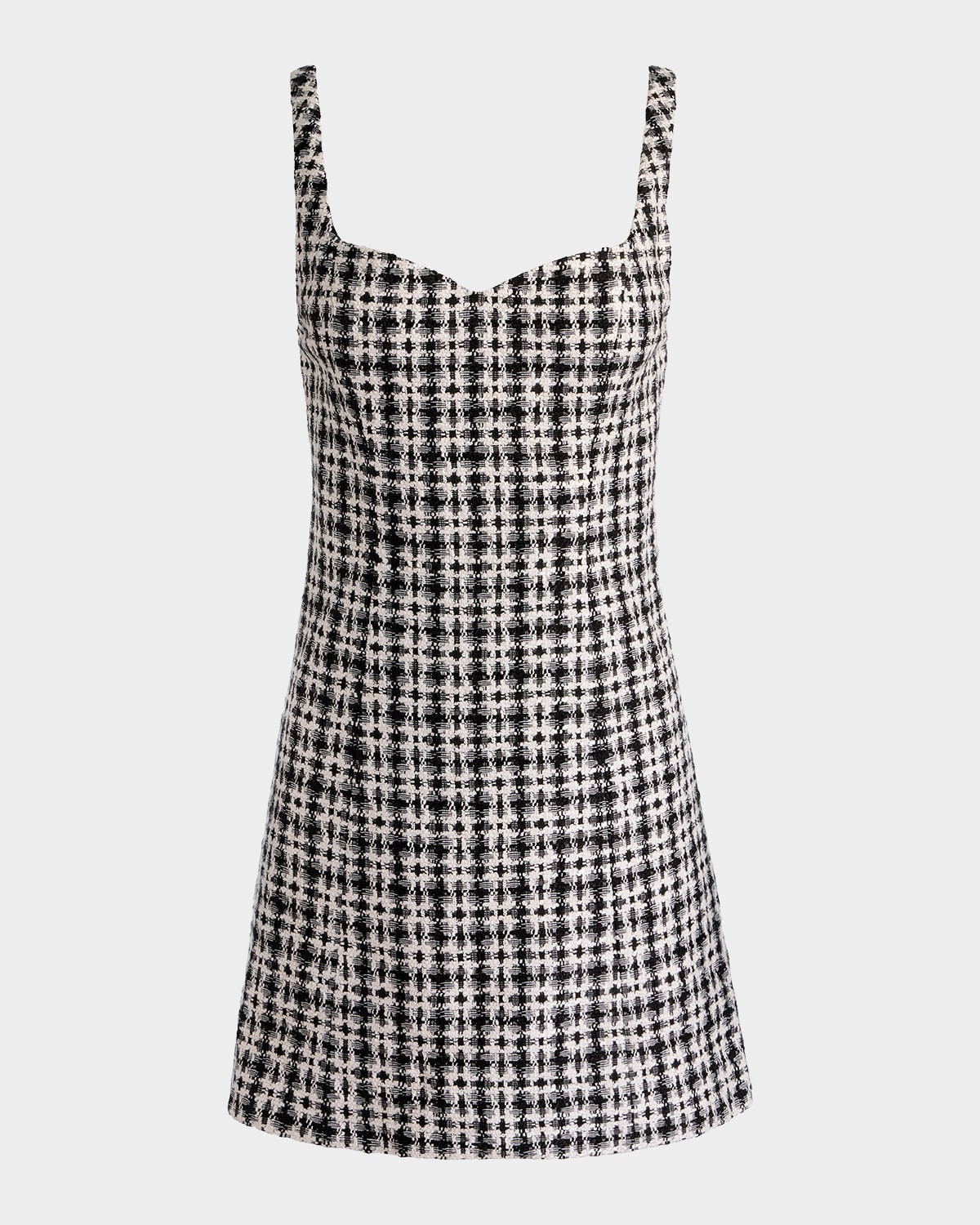 Eve Sweetheart Tweed Mini Dress | Neiman Marcus