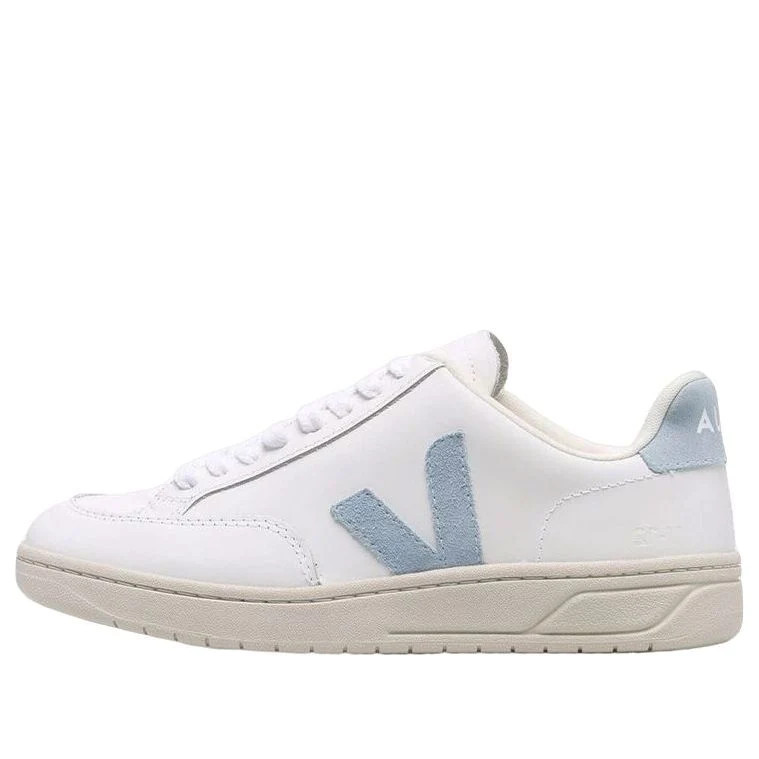 Veja V-12 Leather 'Extra White Steel' | KICKS CREW