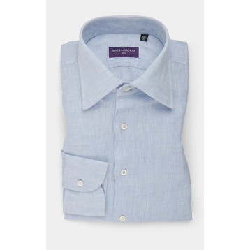 Light Blue - Linen Shirt For Men | SPIER & MACKAY