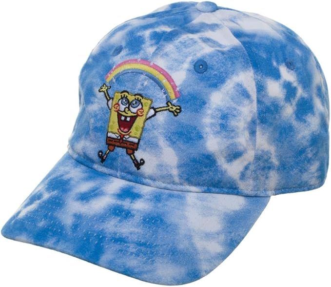 Tie Dye Spongebob Dad Hat Spongebob Squarepants Hat Adjustable Spongebob Hat | Amazon (US)