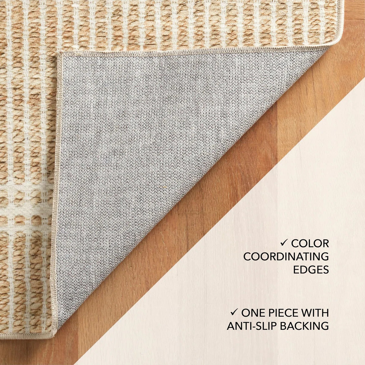 Arbor Natural Machine Washable Rug | Wayfair North America