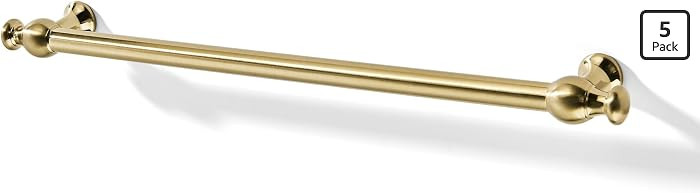 TUNNY 5 Pack Retro Cabinet Handles Champagne Bronze 12 Inch/305mm Kitchen Cabinet Pulls, Cabinet ... | Amazon (US)