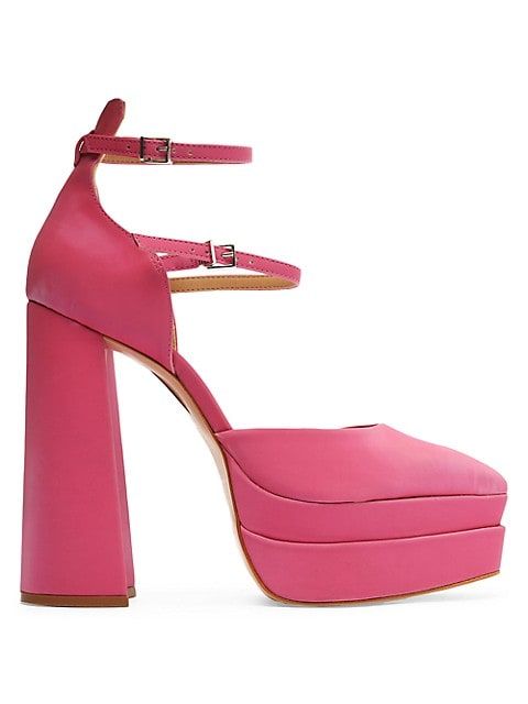 Elysee Satin Platform Pumps | Saks Fifth Avenue