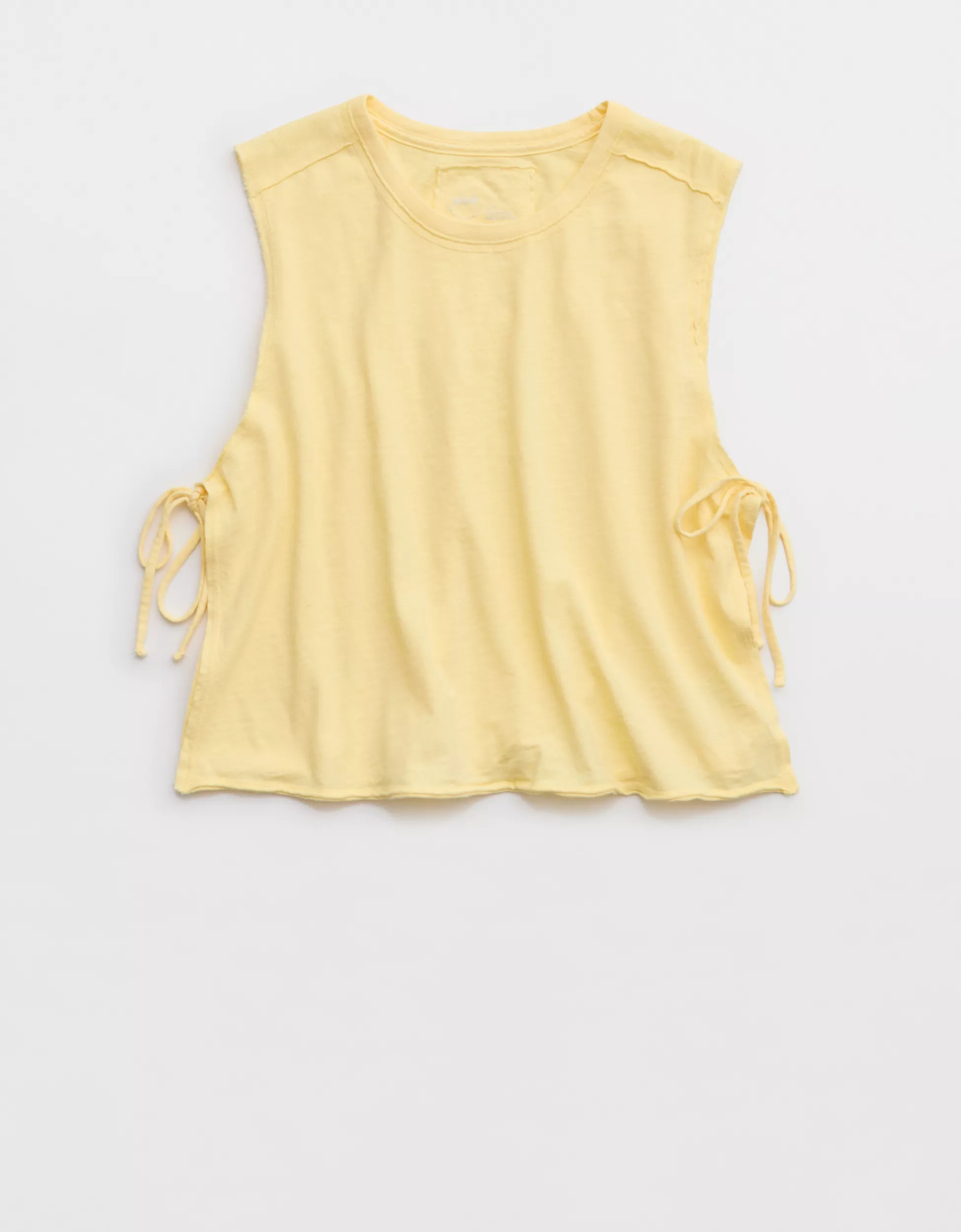 Aerie Happiest Side Tie Tank | Aerie