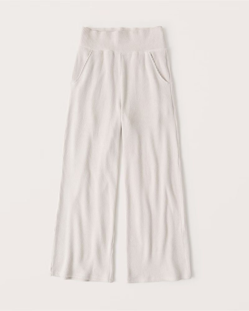 Lounge Wide Leg Pants | Abercrombie & Fitch (US)