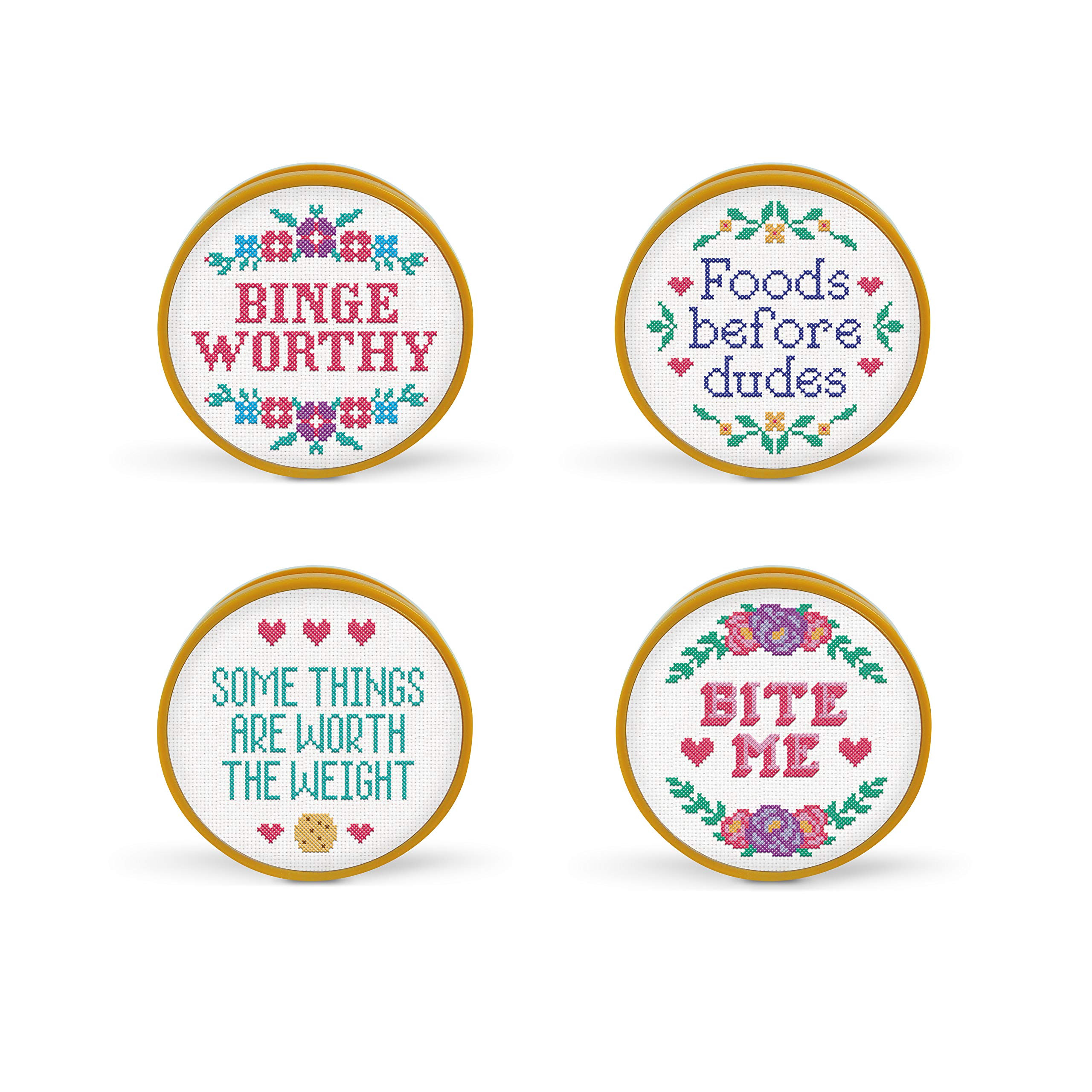 FRED STITCHES Bag Clips, Set of 4, 2.4 Inches in Diameter (5274203) | Amazon (US)