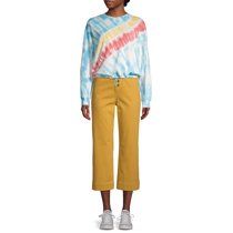 No Boundaries Juniors' Cinched Waist Sweatshirt | Walmart (US)