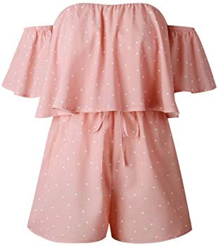 Women Sexy Strap Backless Summer Beach Party Romper Jumpsuit | Amazon (US)