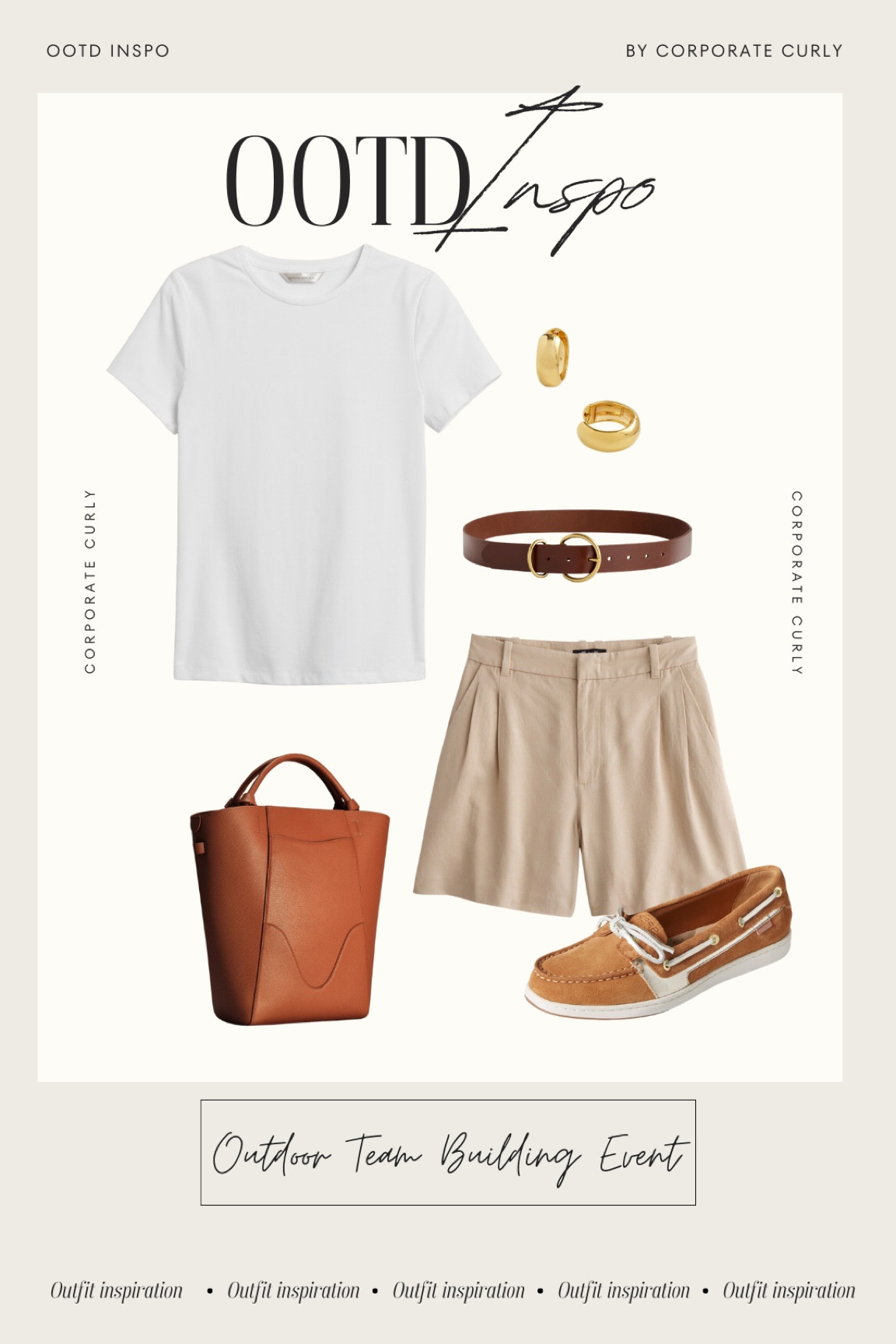 Casual and coordinated for a day of team building activities. 

#OutdoorTeamBuilding
#TeamBuildingEvent
#SummerTeamwork
#OutdoorFun
#TeamBonding
#SummerEvents
#FreshAirActivities
#TeamworkInNature
#FunUnderTheSun
#CasualOutdoors



#LTKStyleTip #LTKWorkwear #LTKItBag