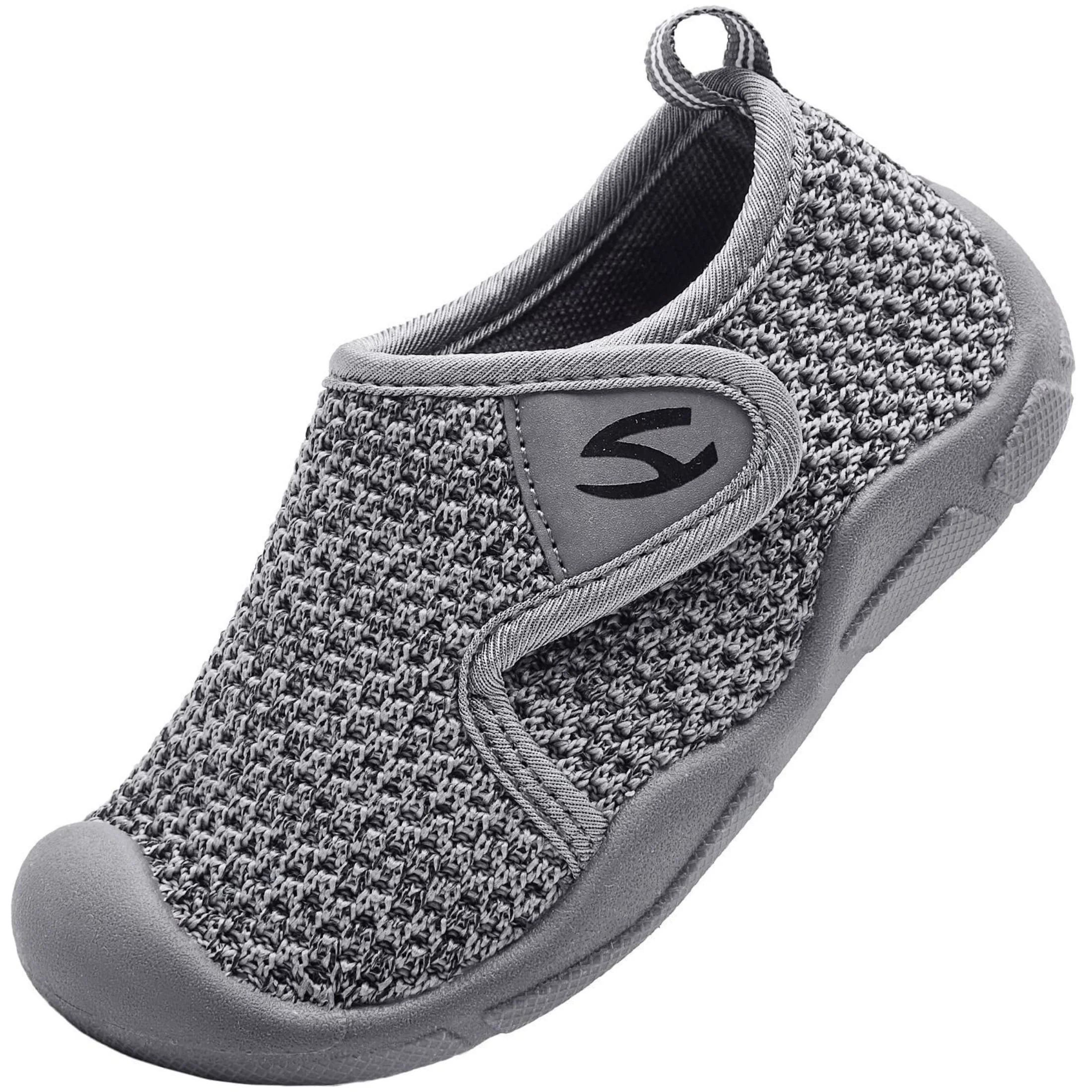 HOBIBEAR Boys Toddler Running Shoes Slip-On Lightweight Breathable Athletic Sneakers for Kids,6 T... | Walmart (US)