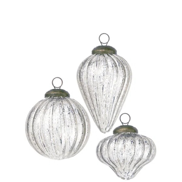 3 Piece Mini Shapes Hanging Figurine Ornament Set | Wayfair North America