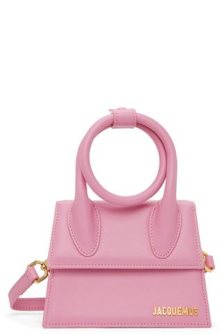 Pink La Montagne 'Le Chiquito Noeud' Bag | SSENSE