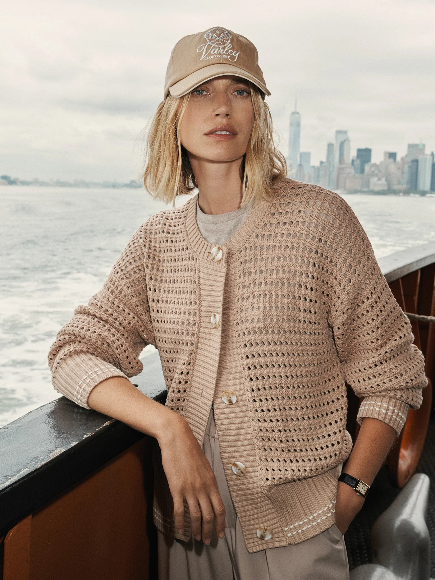 Kris Relaxed Fit Knit Jacket | Varley US