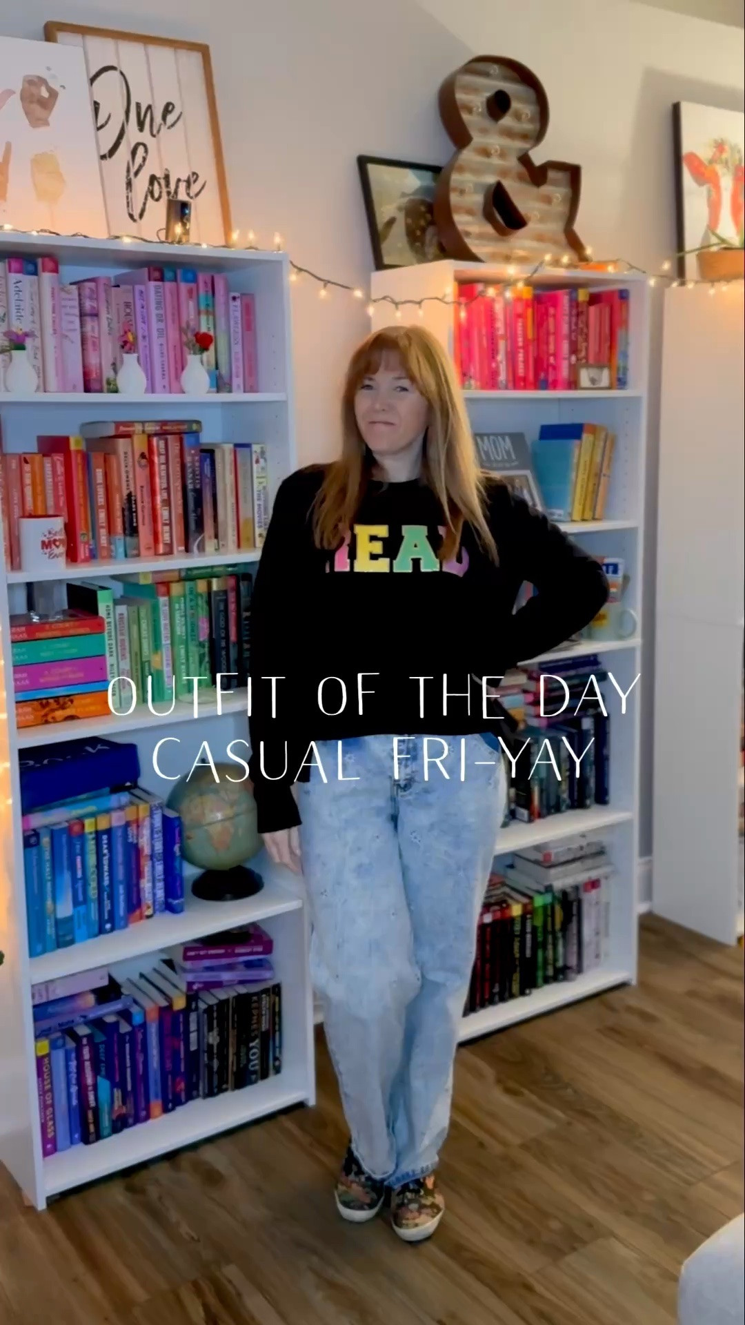 Bookish fit! Shoes are keds x rifle paper co - only found thrifting now!