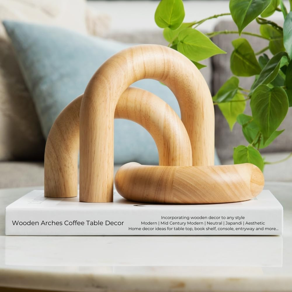 Home Decor Accents, Aesthetic Shelf Decor, Coffee Table Books Decor, Bookshelf Neutral Decor, Jap... | Amazon (US)
