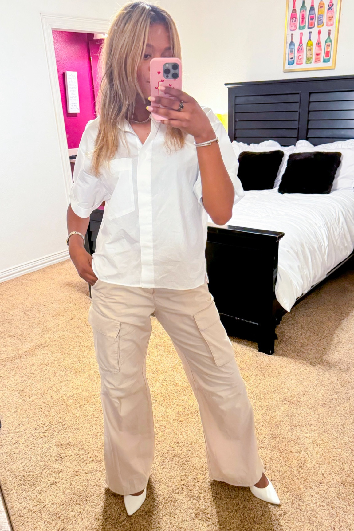 Shirt is Zara but pants are tagged! #cargos #cargopants #casualoutfit #casual #h&m 

#LTKFindsUnder50 #LTKStyleTip #LTKBacktoSchool