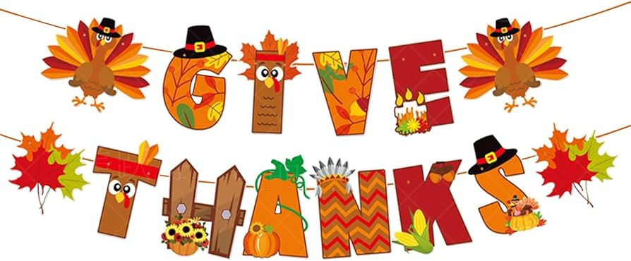 Comelodiant Fall Thanksgiving Banner Pre-Assembled Thanksgiving Bunting Banner Turkey Maple Leaf ... | Amazon (US)