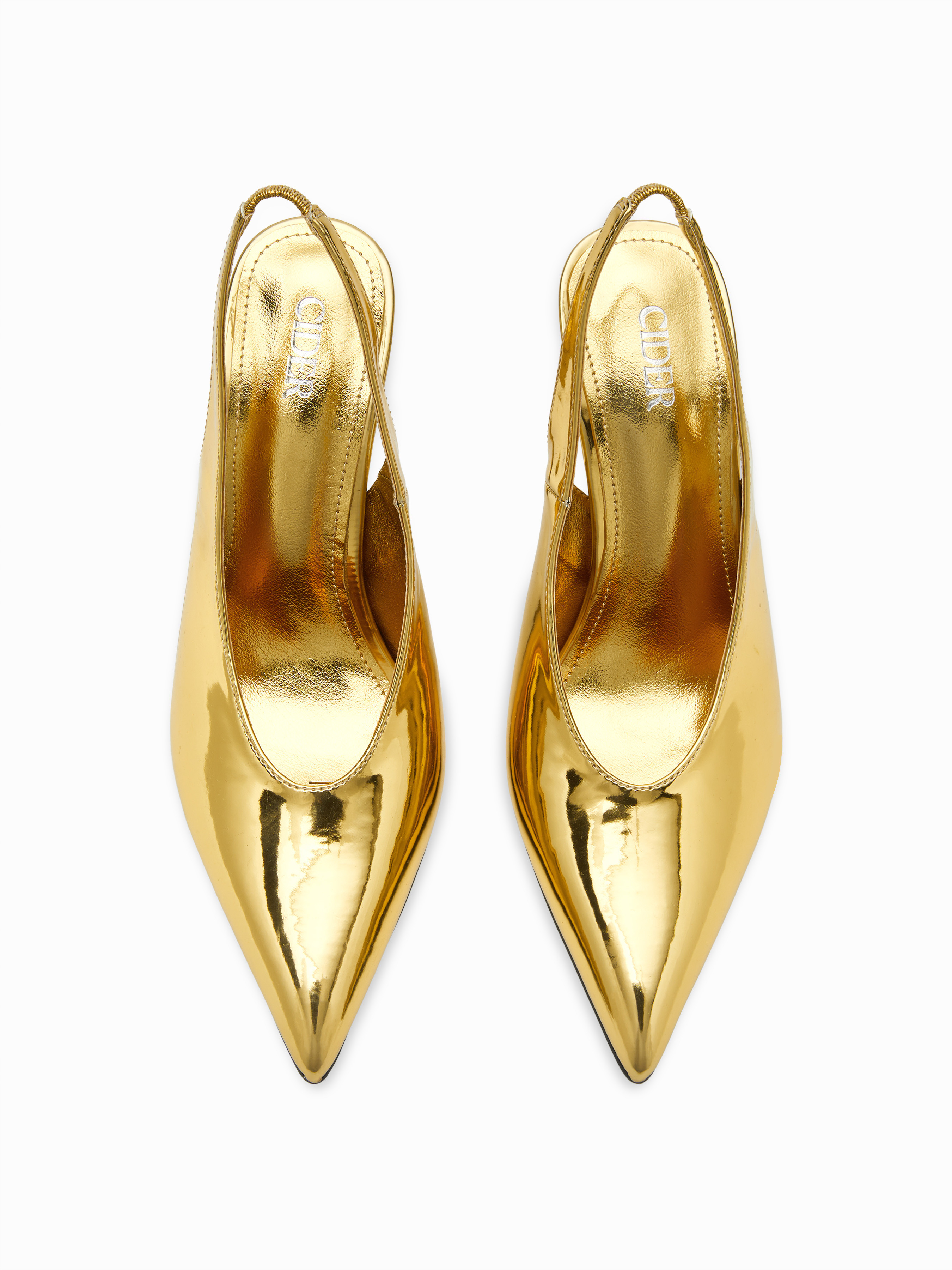 POINTED TOE SLINGBACK HEELS For Date Party/Clubbing | Cider