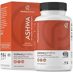 Ashwagandha 1950mg Organic Ashwagandha Root Powder with Black Pepper Extract, Stress Support, Mood S | Amazon (US)