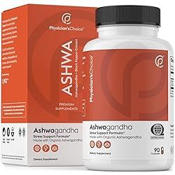 Ashwagandha 1950mg Organic Ashwagandha Root Powder with Black Pepper Extract, Stress Support, Mood S | Amazon (US)