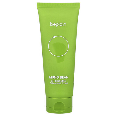 Beplain, Mung Bean pH-Balanced Cleansing Foam, 5.41 fl oz (160 ml) | iHerb