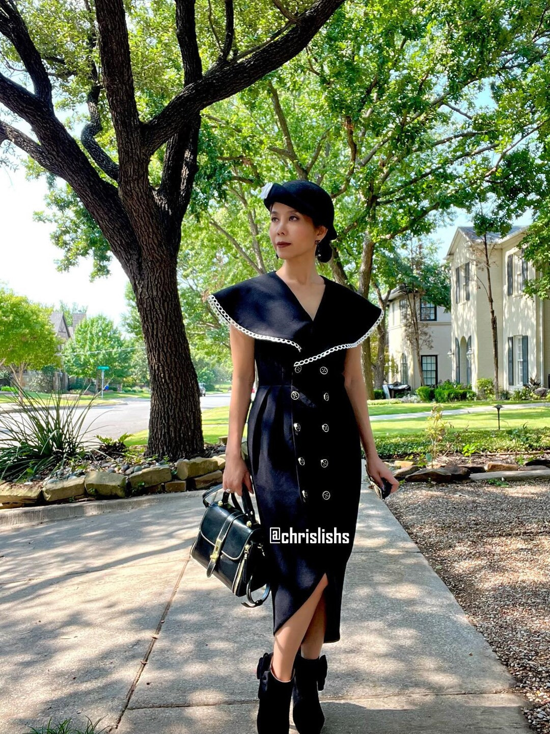 Amina Dress in Black - Etsy | Etsy (US)