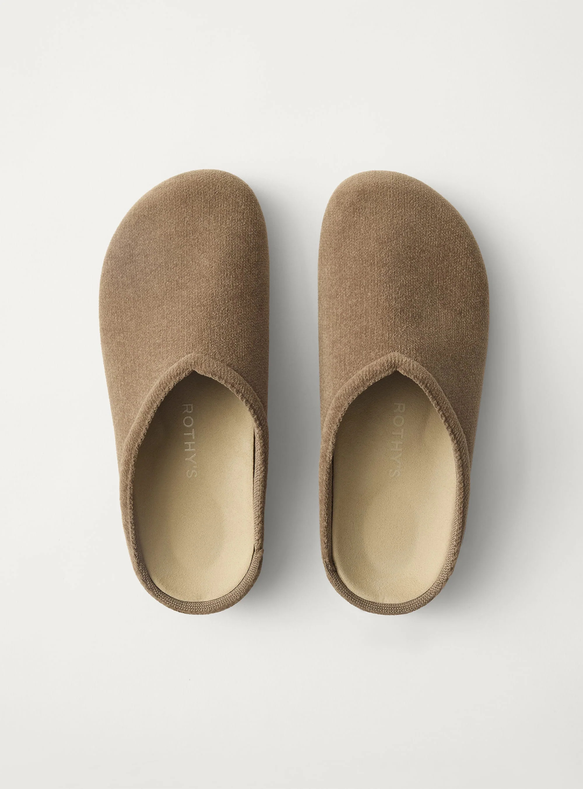 The Casual Clog - ReVelvet™ Portobello | Rothy's
