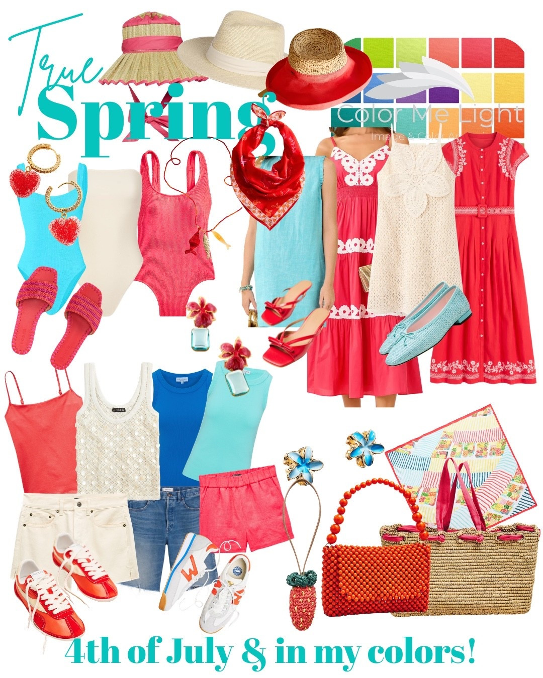 True Spring & 4th of July! #coloranalysis
