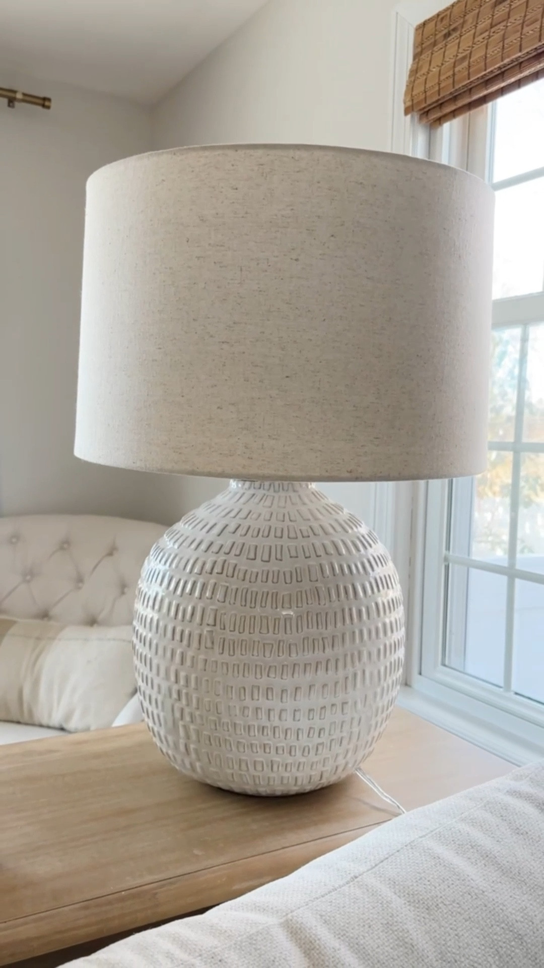 This lamp is a perfect neutral option for console tables, end tables, and more! I have it in my living room and love the look!

#LTKHome