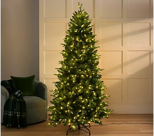 Make Your Selection: Bethlehem Lights 7' Color Prism Multi-Function LED Tree | QVC
