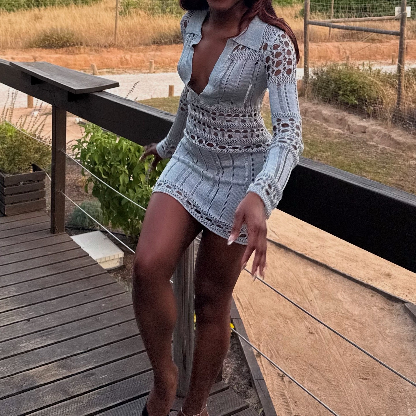 Silver knit summer dress

#LTKTravel