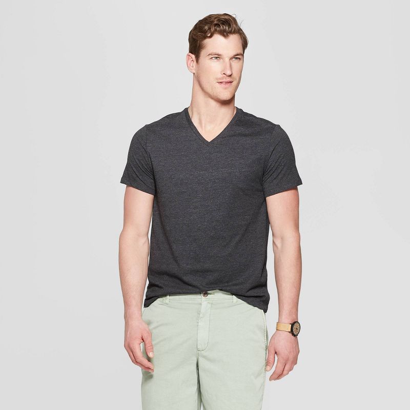Men's Every Wear Short Sleeve V-Neck T-Shirt – Goodfellow & Co™ | Target