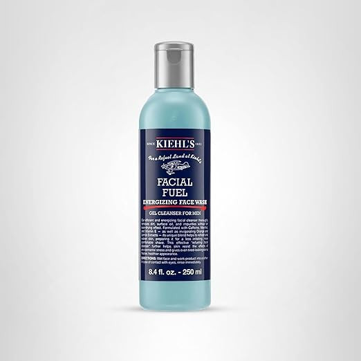 Kiehl's Facial Fuel Face Wash, Refreshing + Invigorating Men's Gel Cleanser, with Caffeine, Vitam... | Amazon (US)