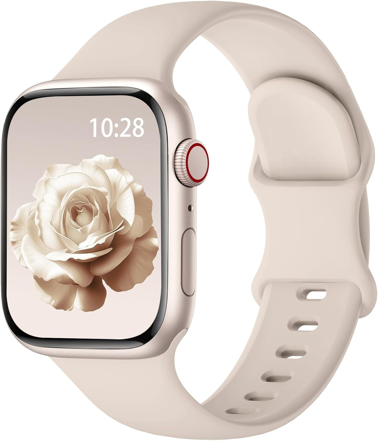 Sport Silicone Band Compatible with Apple Watch Bands 40mm 38mm 41mm 44mm 45mm 46mm 42mm 49mm for... | Amazon (US)