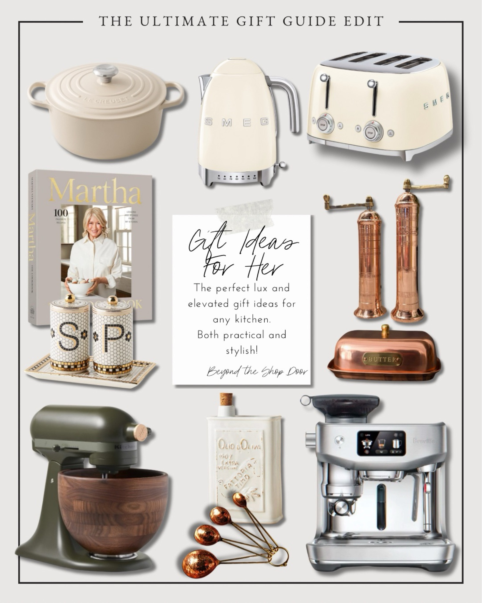 Gift Ideas For Her

The perfect lux and elevated gift ideas for any kitchen.

Both practical and stylish!


#LTKGiftGuide #LTKOver40 #LTKHome
