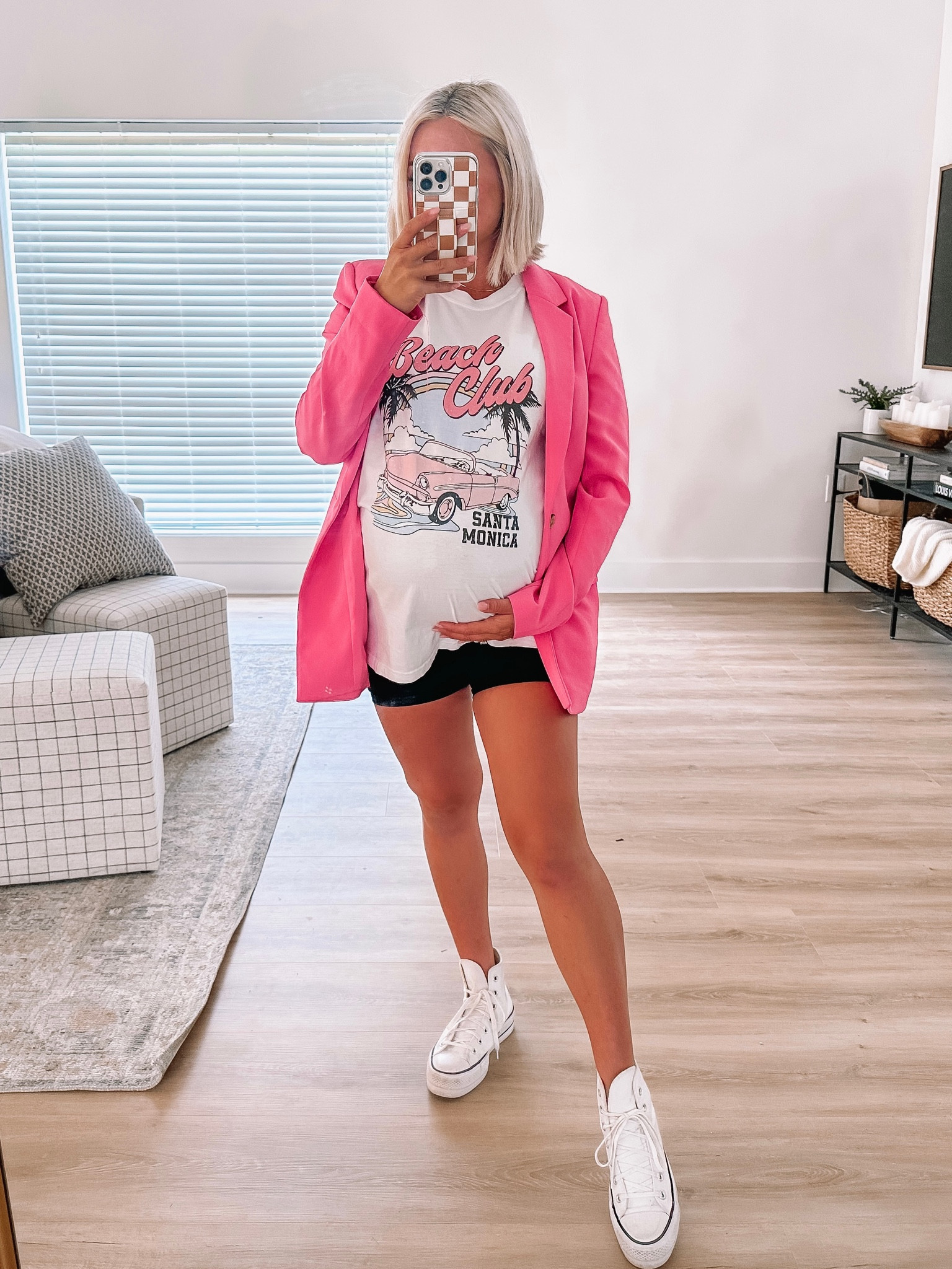 TANNER20 for 20% off my graphic tee (large) — amazon blazer + bike shorts (small) 

#LTKshoecrush #LTKbump #LTKstyletip