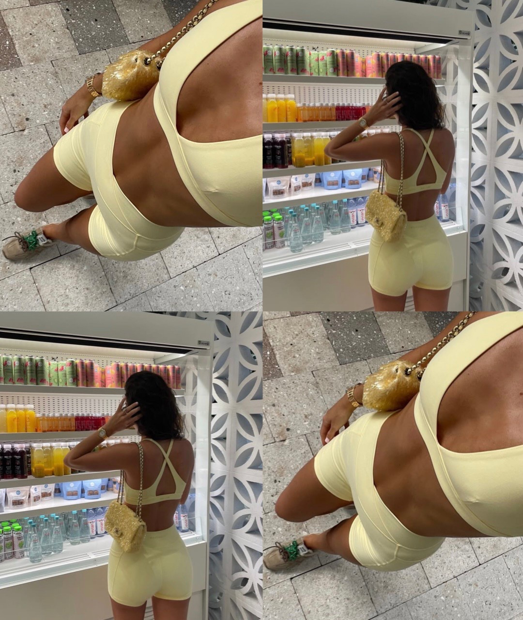 Butter yellow Gym set 🌼 crop top shorts bo and tee Pilates 

#LTKsummer #LTKAroundTheWorld #LTKuk