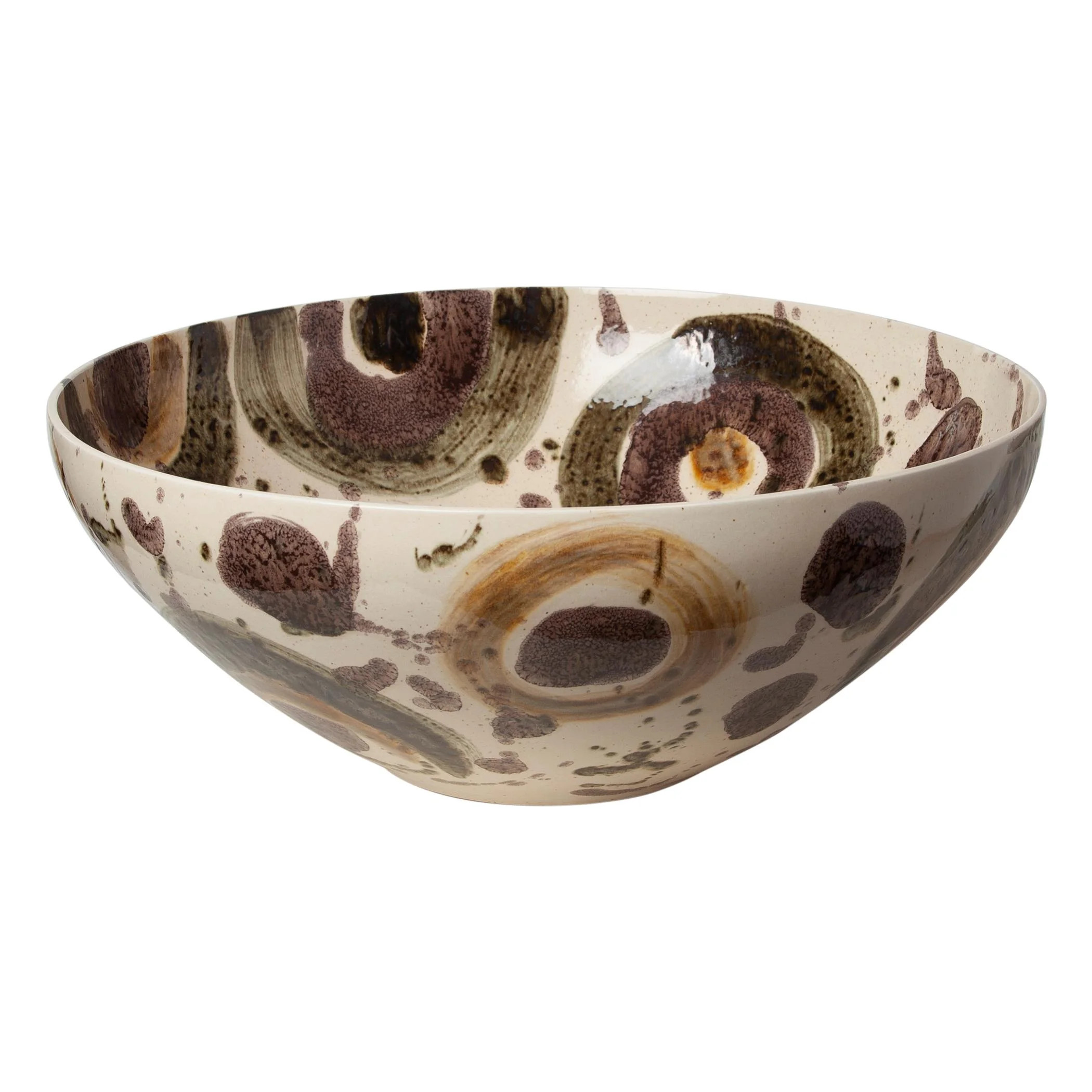 Earthtone Spots Bowl | Perigold