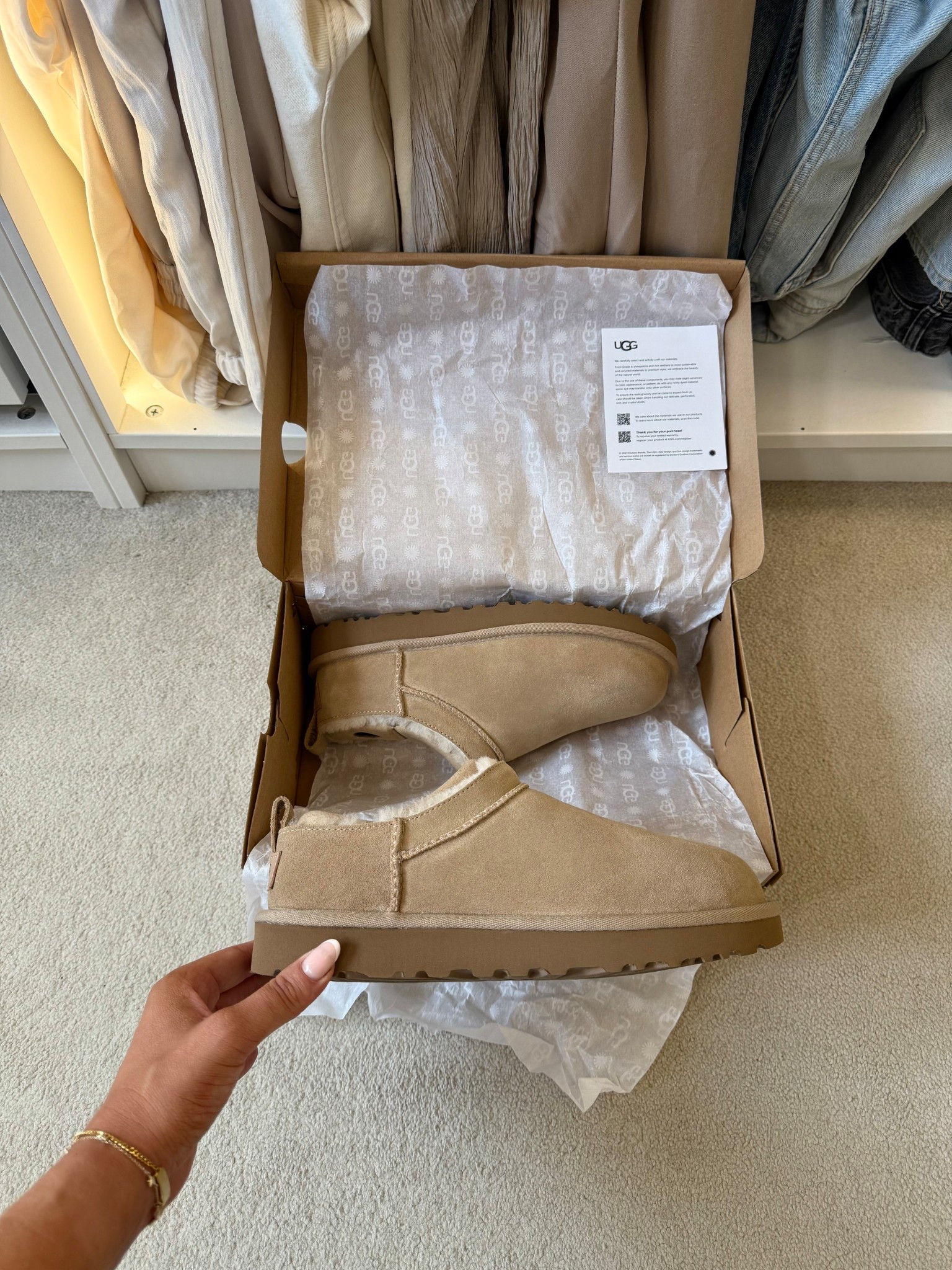 New Uggs for A/W 🍂 

Absolutely love the new style Uggs. This is the colour sand. Super comfortable and true to size. 

#LTKuk #LTKautumn #LTKeurope