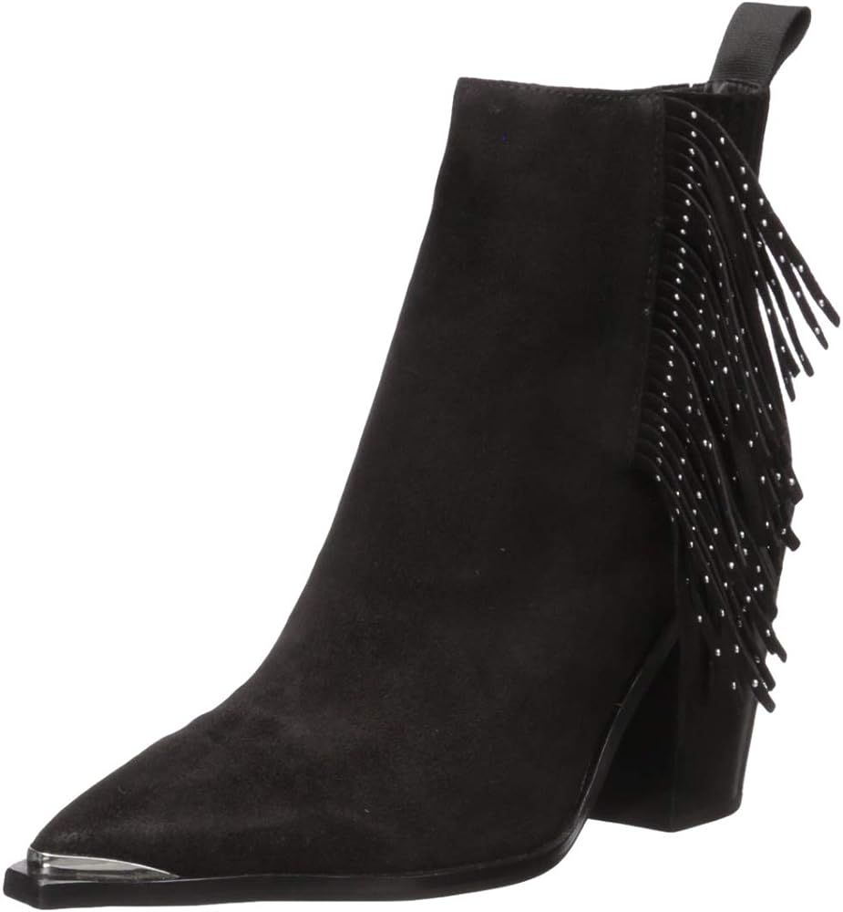 Kenneth Cole New York Women's West Side Fringe Bootie Rb Studs Fashion Boot | Amazon (US)