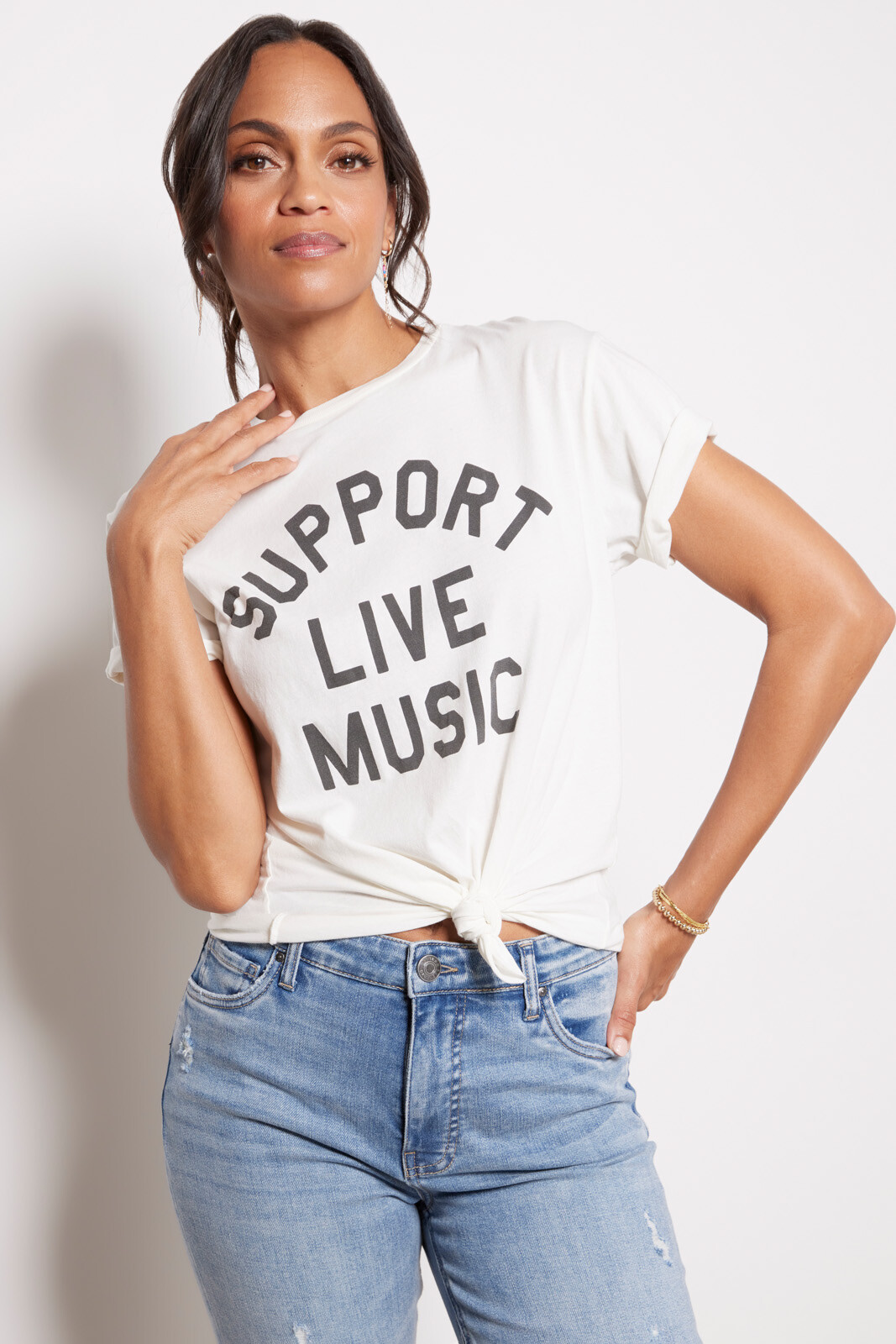 Support Live Music Tee | Evereve