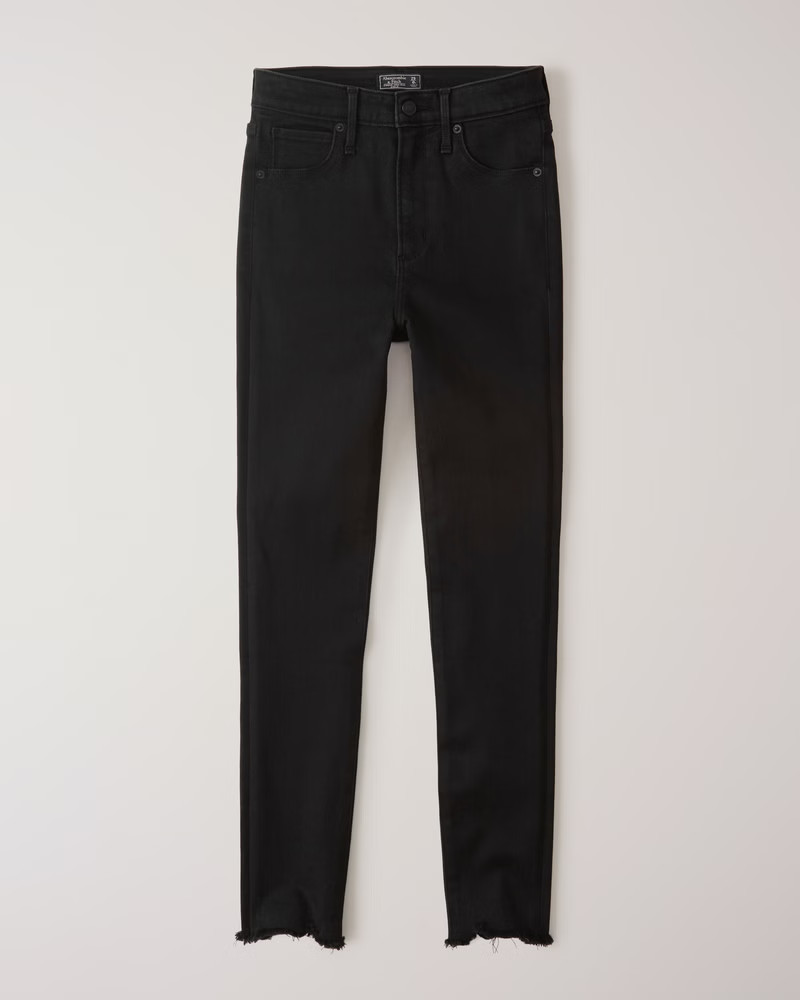High Rise Super Skinny Ankle Jean | Abercrombie & Fitch (US)