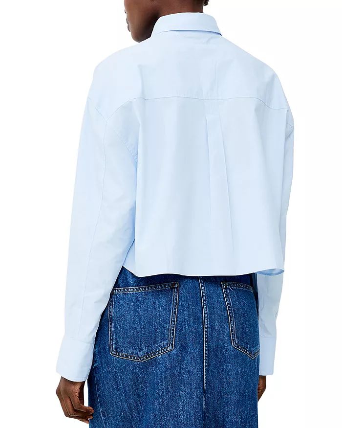 Alissa Cotton Cropped Shirt | Bloomingdale's (US)