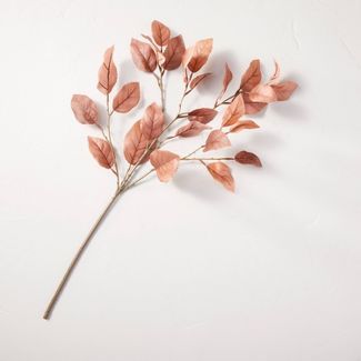 26" Faux Rusted Beech Leaf Stem - Hearth & Hand™ with Magnolia | Target