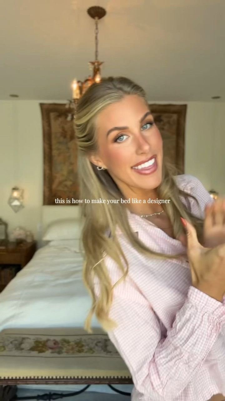 How to make an Italian princess bed like a designer in just 1 minute! Could not be easier, faster, or more chic!

#LTKmorningroutine #LTKgrwm #LTKHome