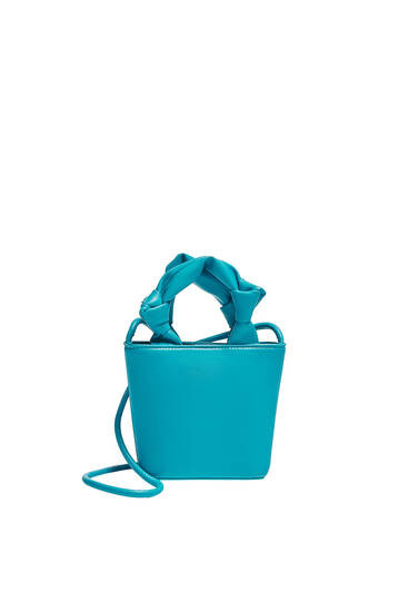MINI MESSENGER BAG WITH KNOTTED DETAIL | PULL and BEAR UK