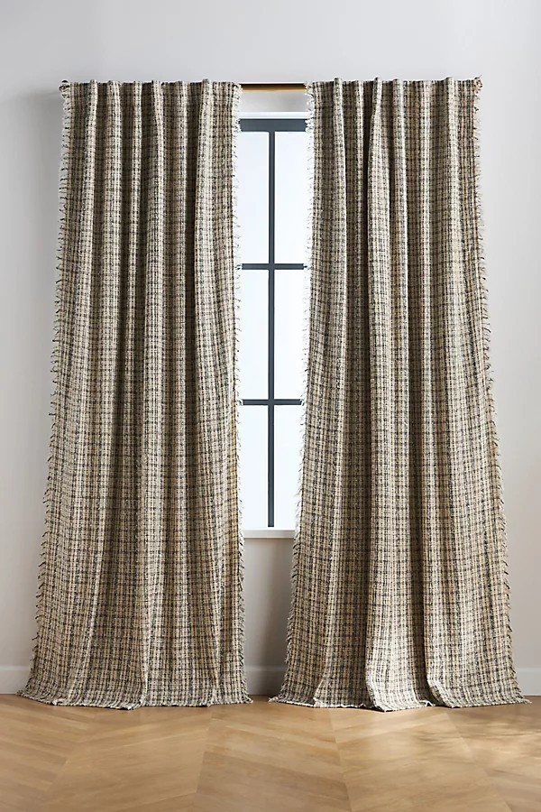 Verity Tweed Cotton Blackout Curtain | Anthropologie (US)