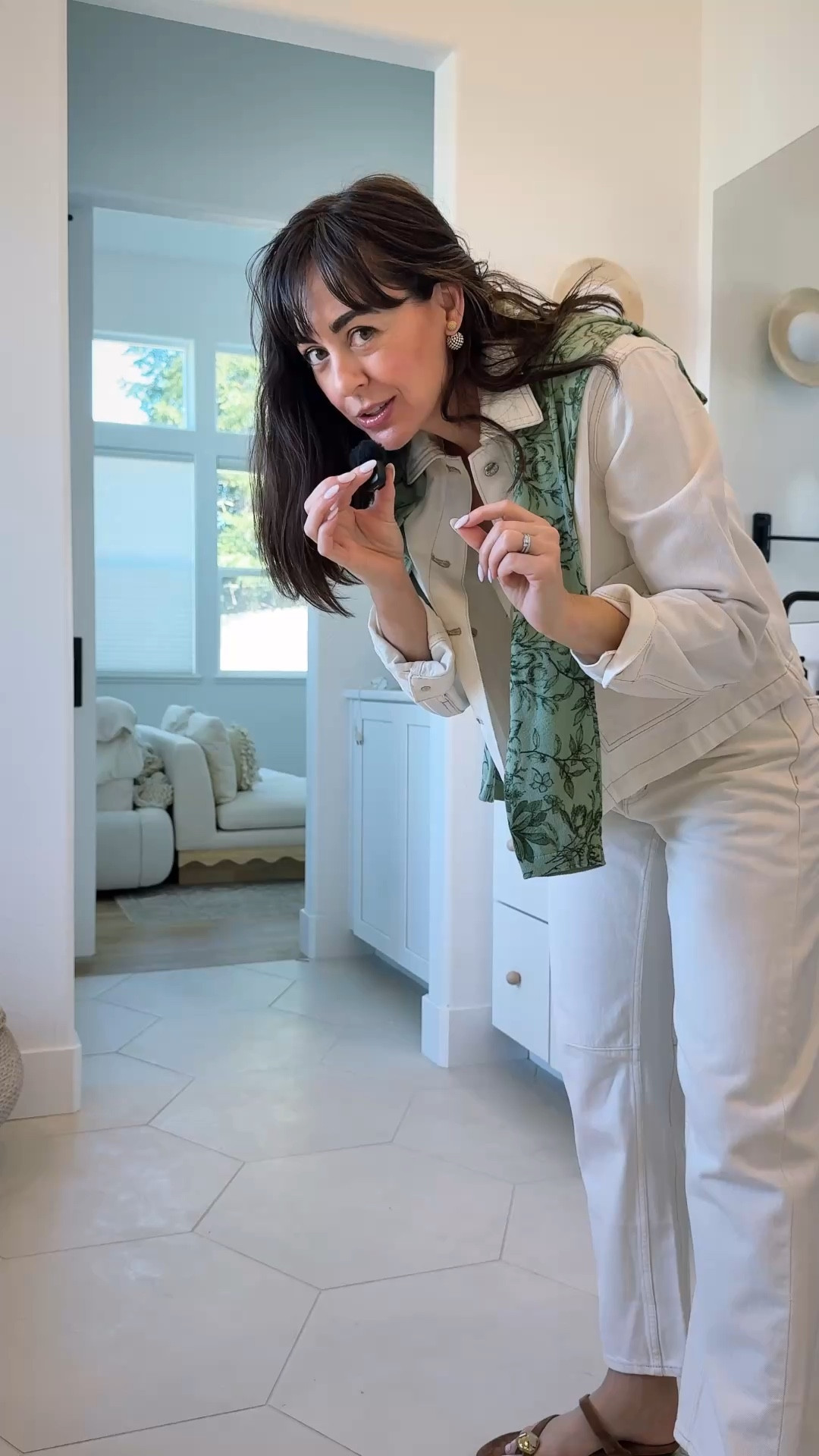 My kind of math- one that justifies an entirely new spring outfit because it makes dozens of outfits and the entire thing including shoes and accessories is 25% off

Alice & Olivia 25% -Apply promo code LTKFRIENDS in cart for the discount code to be applied. 
Madewell 25% off everything, including my belt shoes and all new denim 