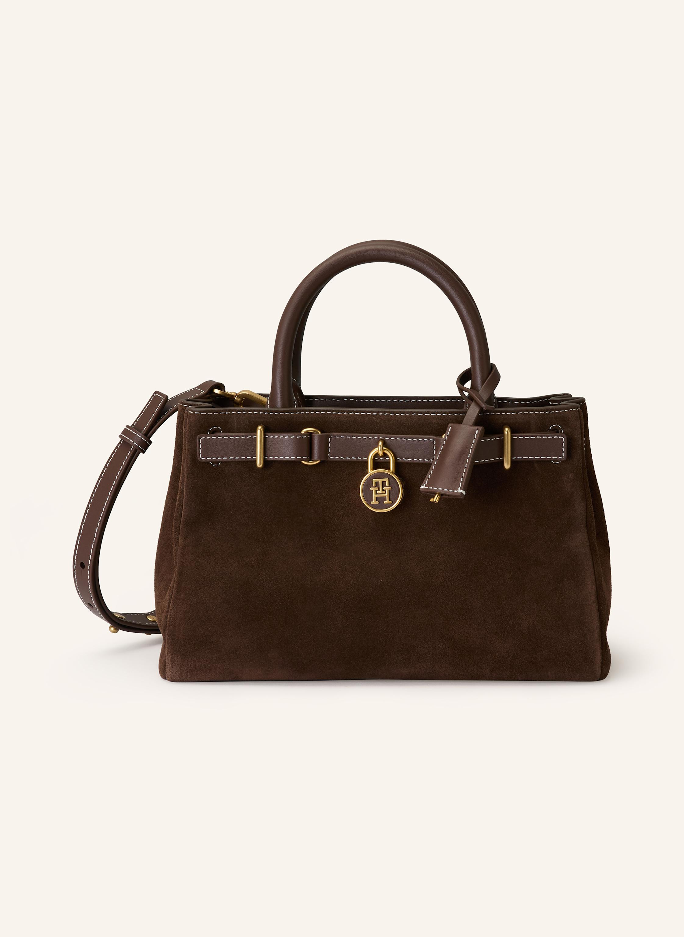 TOMMY HILFIGER Umhängetasche AMERICAN ICON MINI in dunkelbraun | Breuninger (DACH)